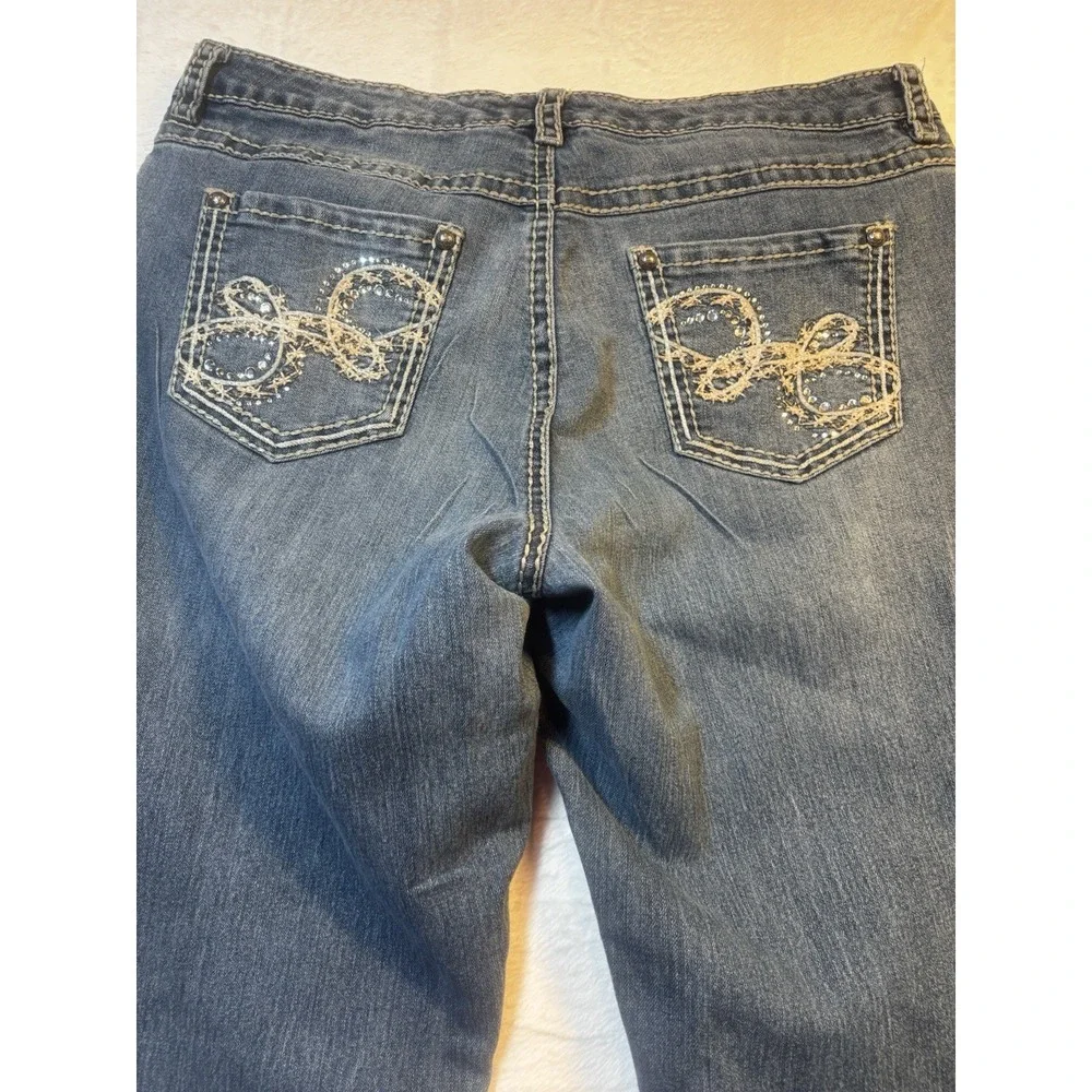 Nine West Jeans Women's Size 32/14 Date‎ Night Fit Studded Pockets Missy